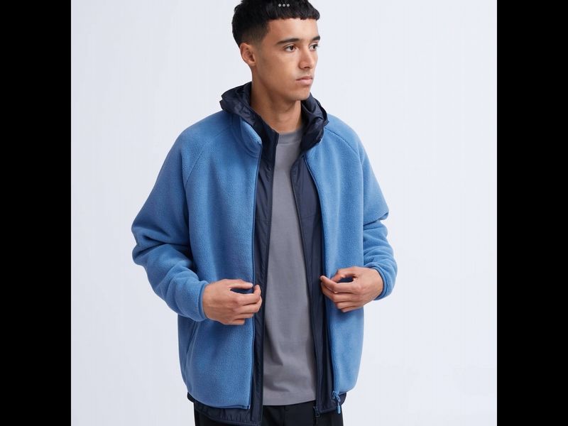 Кардиган чоловічий  на замку фліска uniqlo s,m,l,xs