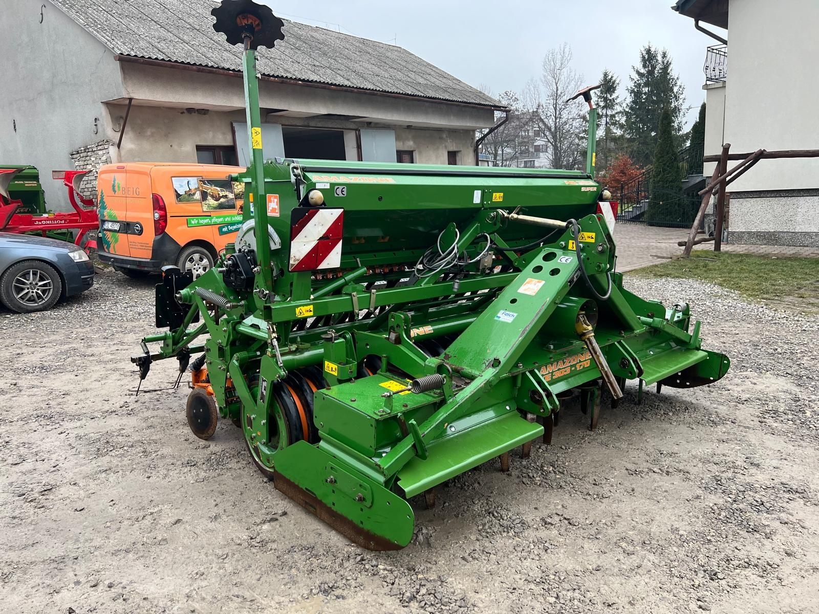 Agregat uprawowo-siewny 3m talerzowy Amazone KE 303 Amazone AD 303