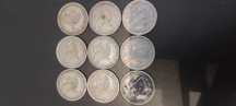 Moedas 5 escudos alpacas
