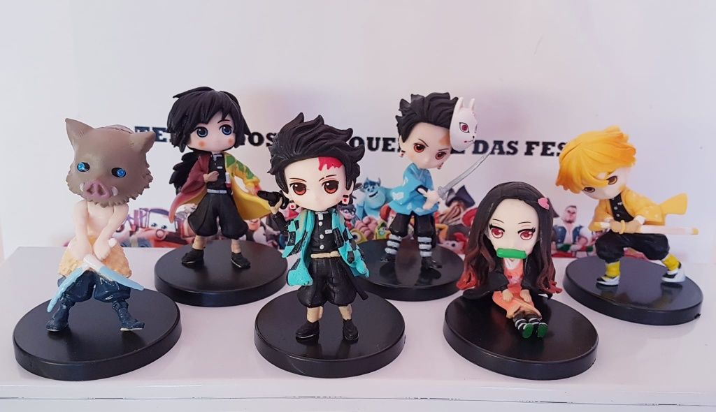 Conjunto 6 pçs Demon Slayer (Portes Incluidos)