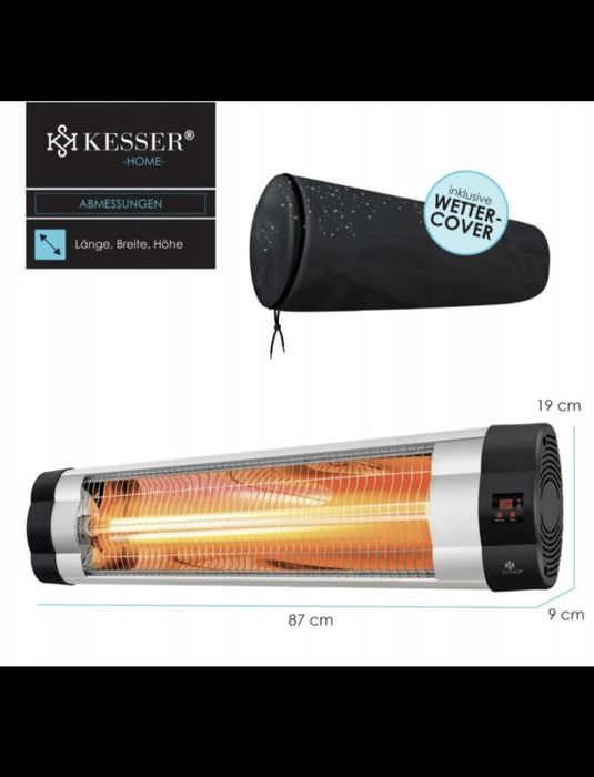 promiennik podczerwieni tarasowy 2500w grzejnik