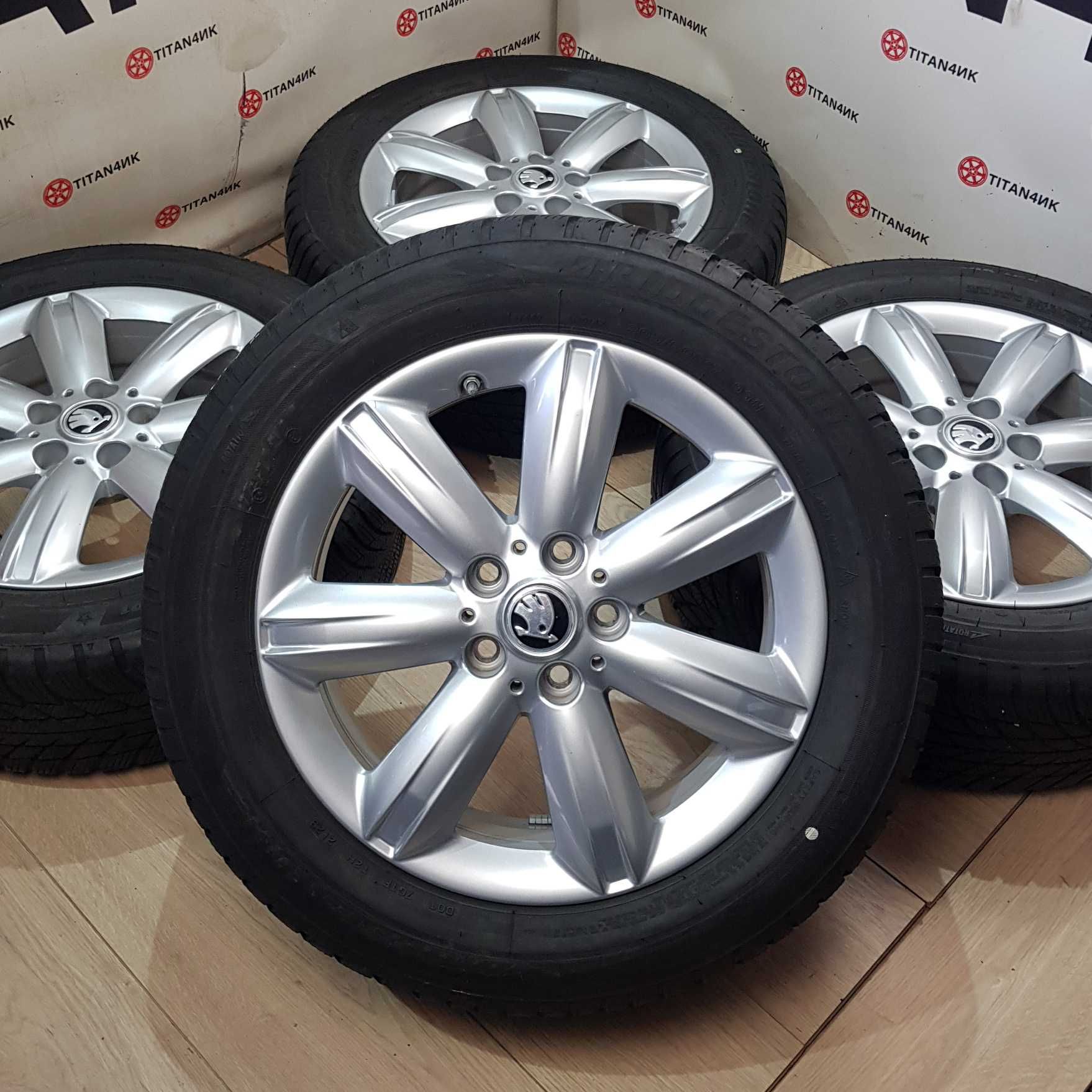 Диски Skoda R17 5x112 Octavia Superb VW Passat СС Touran Golf Audi A3