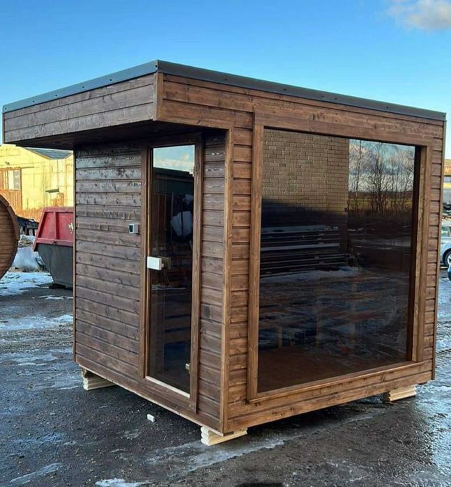 Sauna Ogrodowa 300 cm Spa Balia Jacuzzi Spa Basen Led