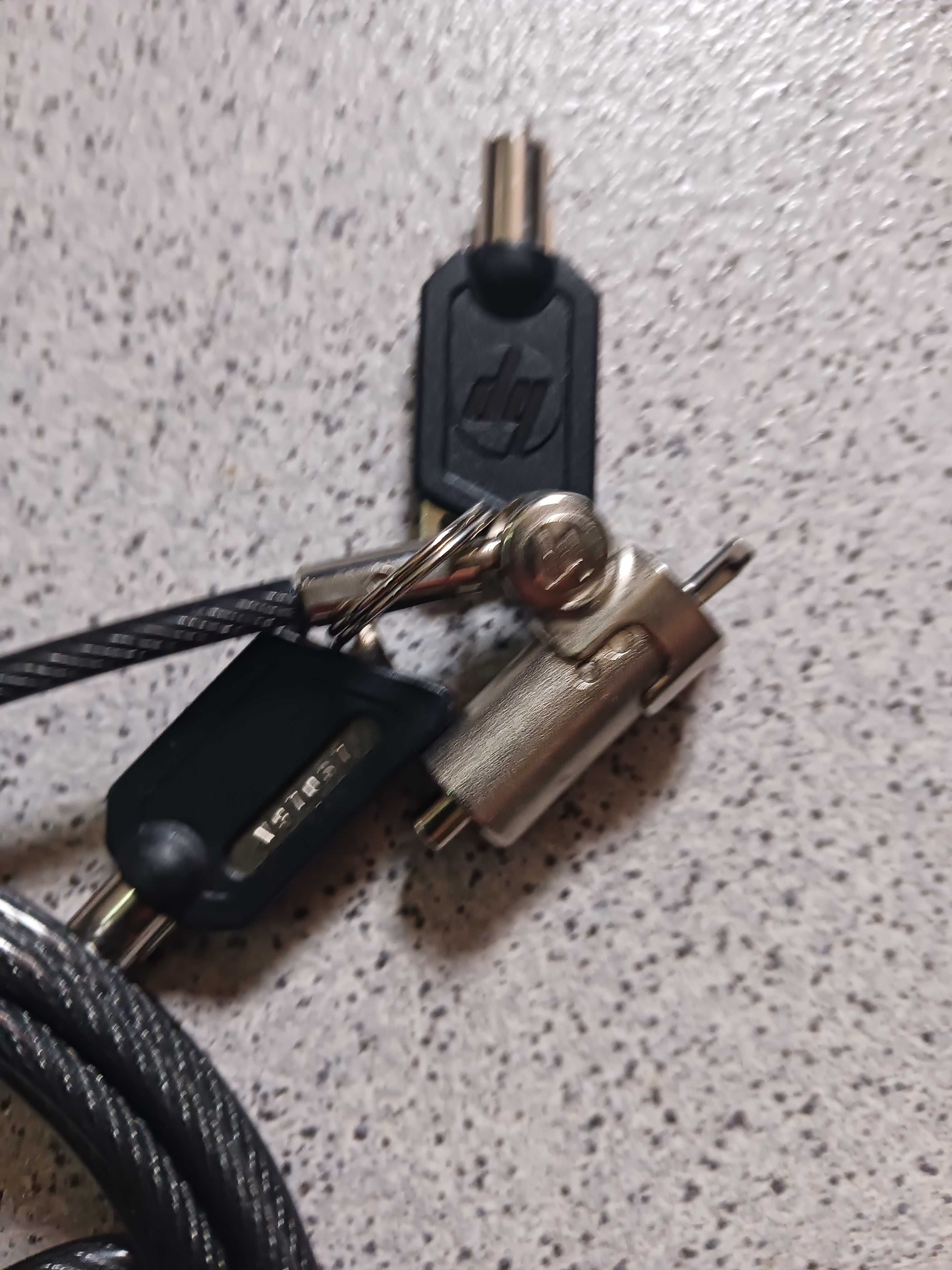 HP Keyed Cable Lock NOVO