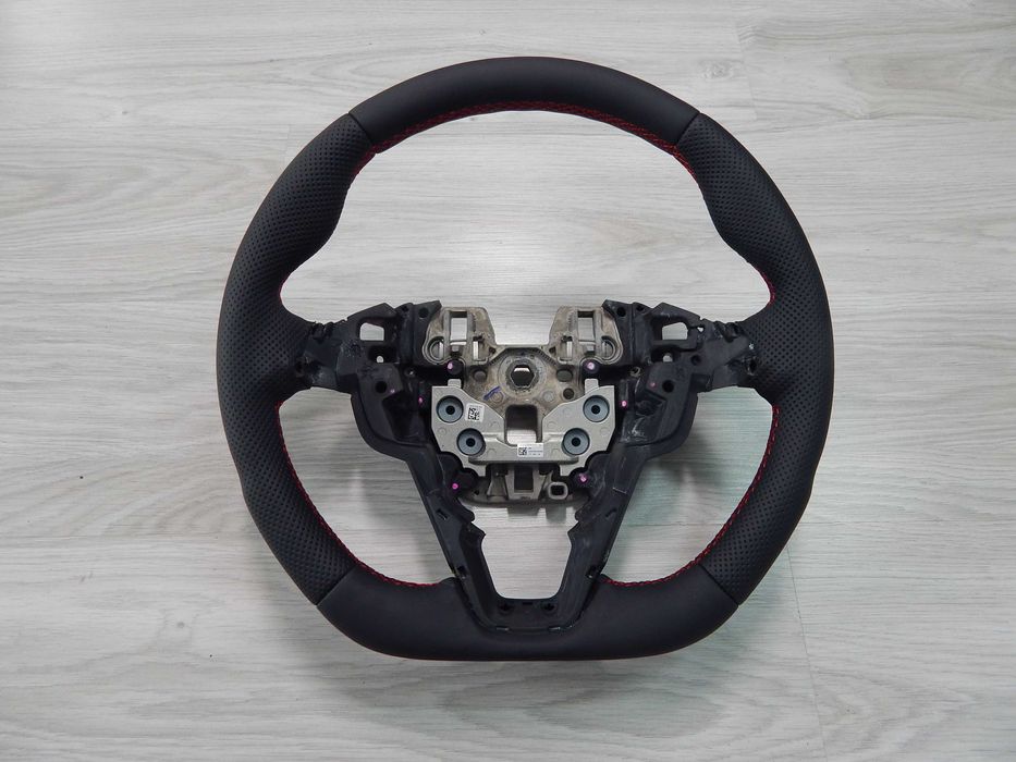 Ford Mondeo MK5 S-Max II Galaxy - kierownica sport obszycie czerw nić