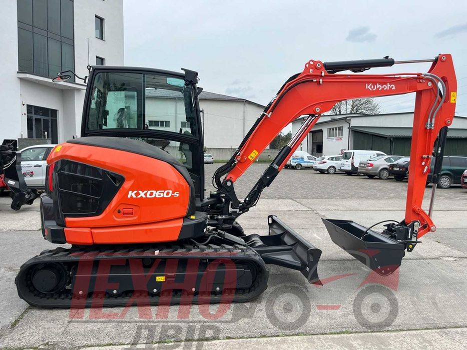 Міні-екскаватор Kubota KX 060-5 KGLS2 НОВИЙ (JCB, Yanmar)