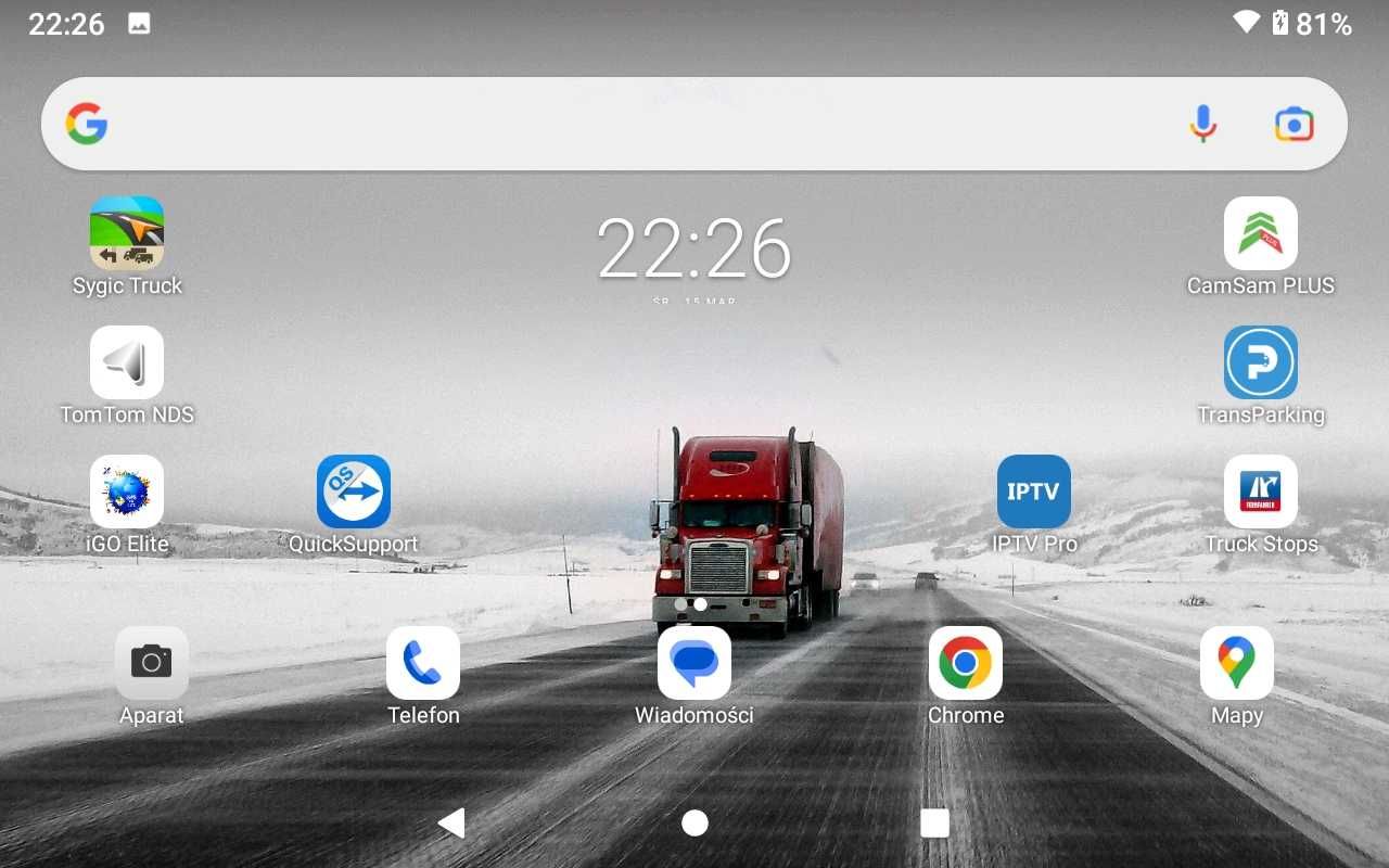 Nawigacja TIR BUS kpl Lenovo M9 WIFI MAPY 2025 Sygic IGO TomTom CamSam
