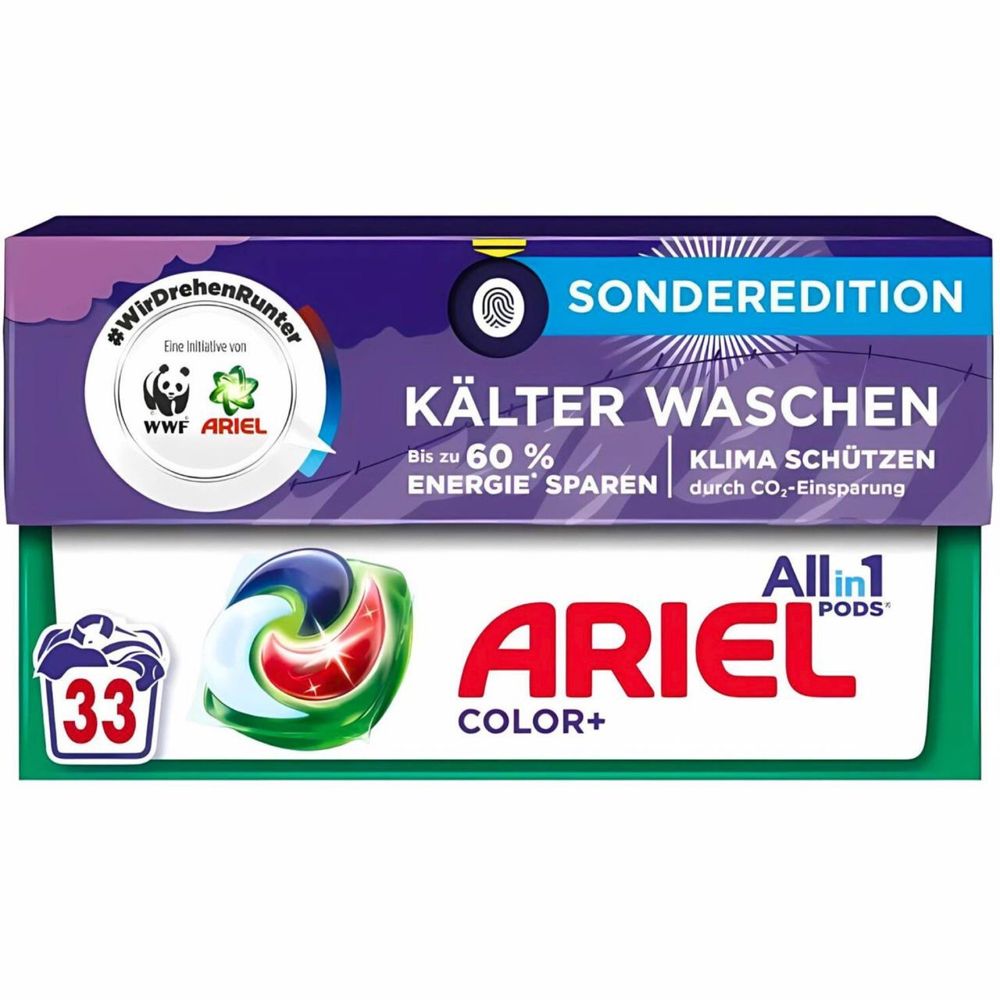 Капсулы для стирки Ariel 3в1 63шт а также россыпью