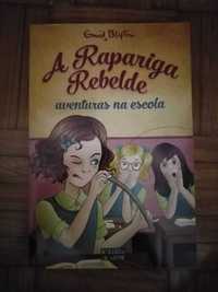 Livro "A Rapariga Rebelde aventuras na escola"