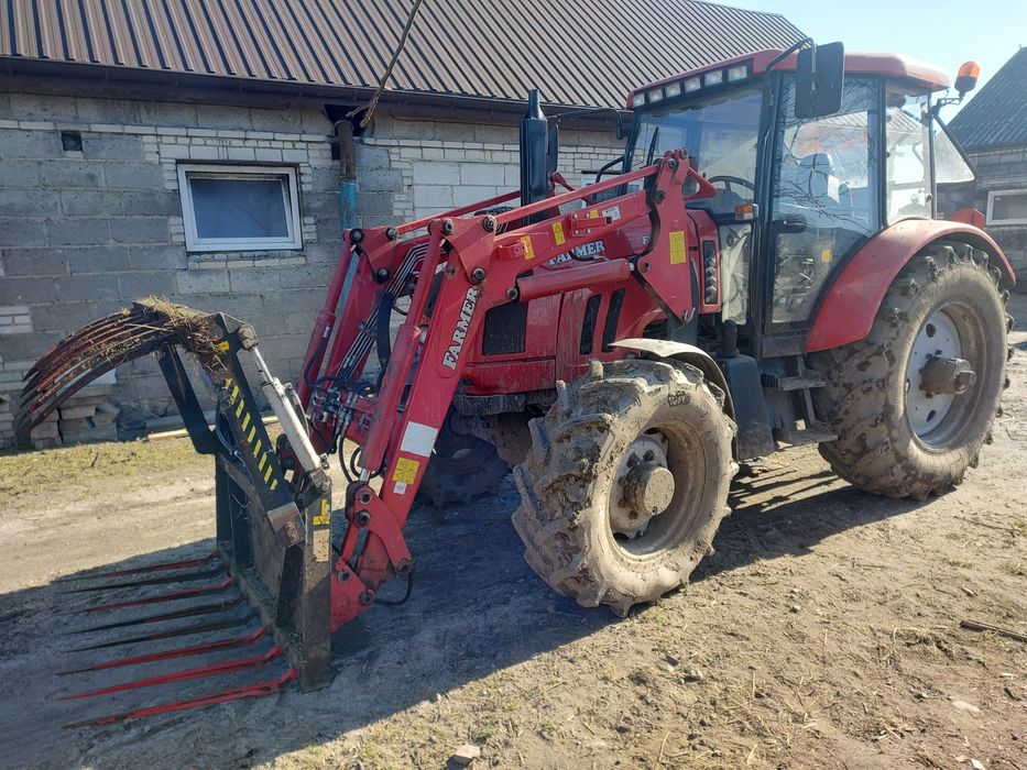 Ciągnik farmer 10244c1 ładowacz czołowy tur