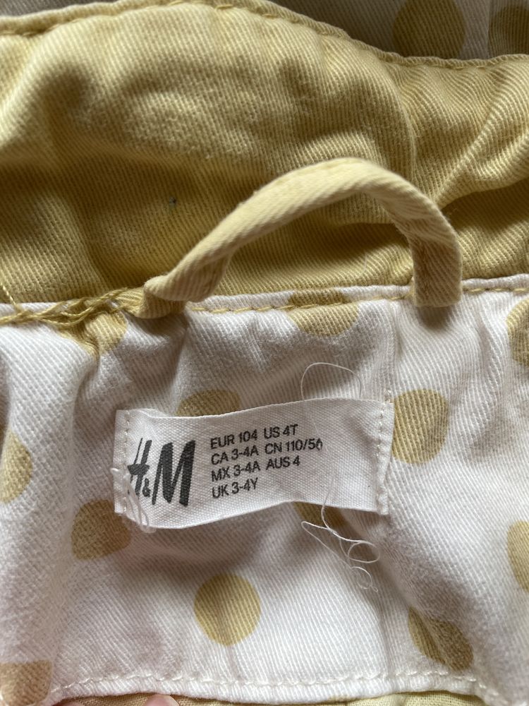 Kurtka parka płaszczyk wiosenna H&M roz. 104