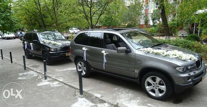 Авто для весілля. Весільний кортеж Львів, BMW X5