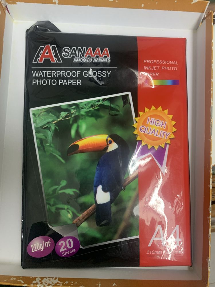 Photopaper impressora