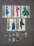 Yu Yu Hakusho dodatki z mangi - pocztówki i magnesy JPF