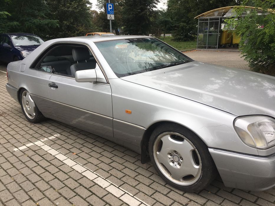 Mercedes SEC 500 S 500 CL 500 C 140 COUPE 5.0 V8 1993 rok benzyna LPG