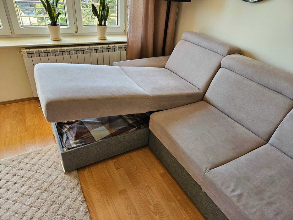 Narożnik z funkcją spania