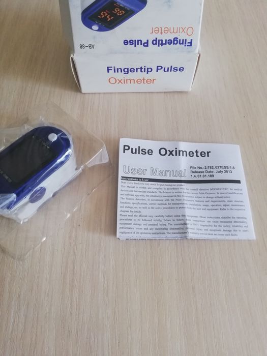 Пульсоксиметр Fingertip AB-88. Новый. Торг уместен.