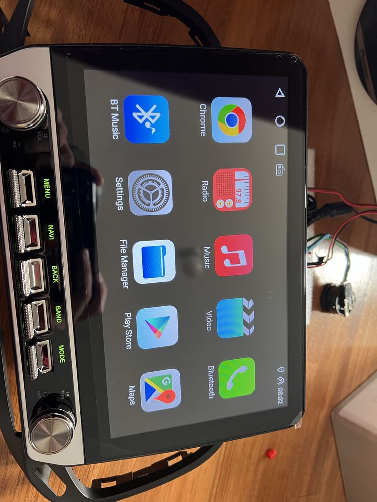 Radio android fiat doblo carplay android auto novo