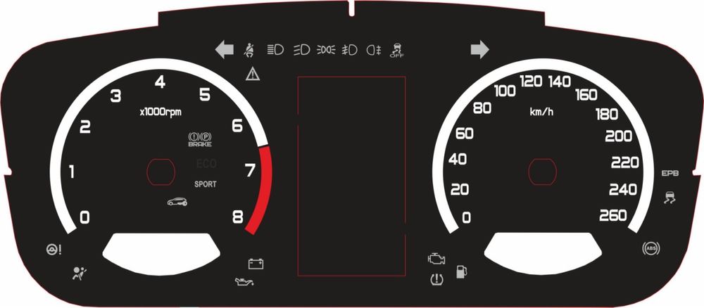 Шкалы приборо/Toyota/Lexus/Mazda/Audi/Порше/Nissan/VW/bmw