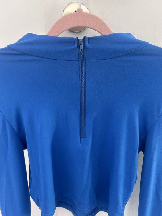 Camisola azul com fecho XS!