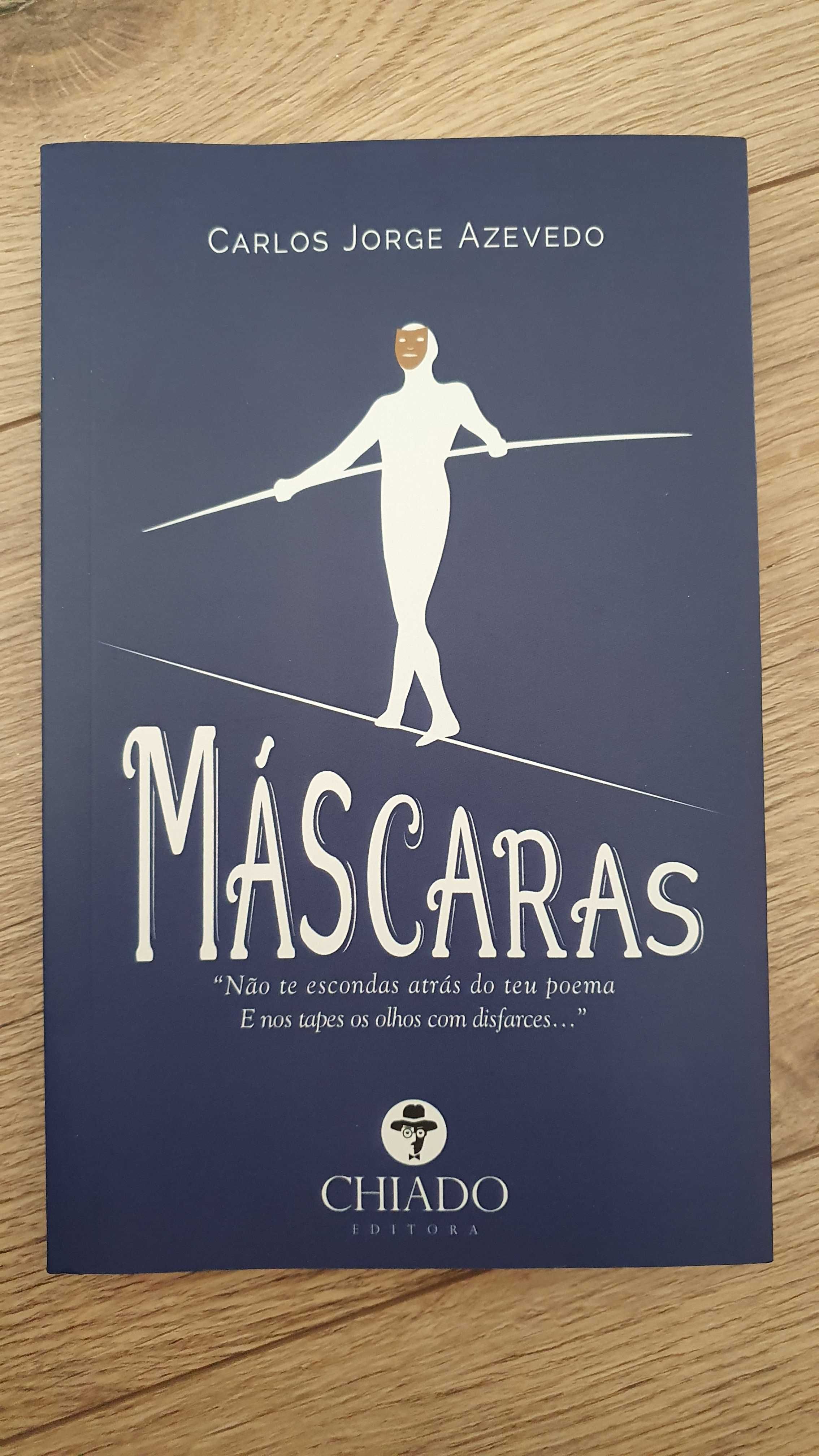 Livro Máscaras de Carlos Azevedo