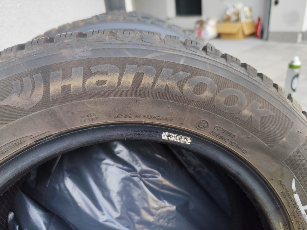 Opony zimowe 185/65/15 hankook 4 sztuki