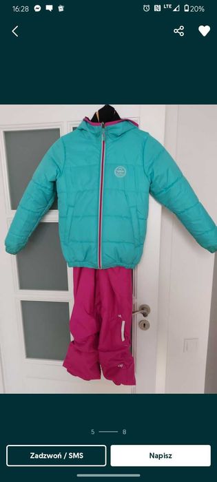 kombinezon młodzieżowy dziewczęcy narciarski wedze
