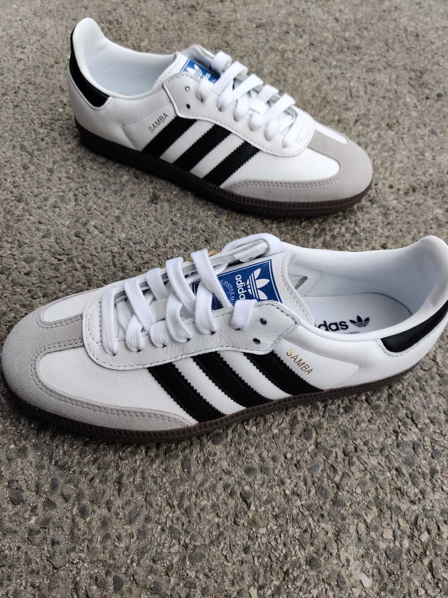 buty AdidasSambaOGBiały Espadryle.40