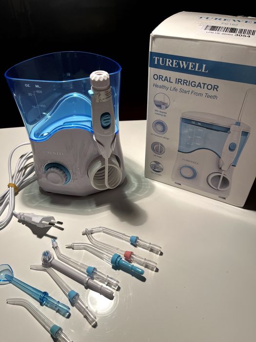 TUREWELL Elektryczny irygator do jamy ustnej
