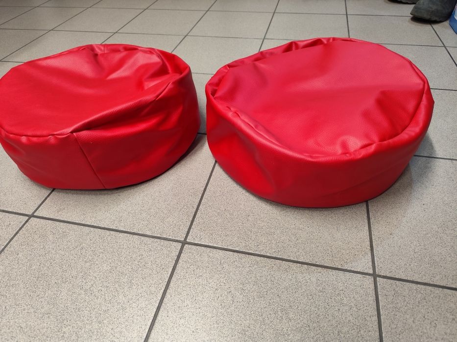 Pufa czerwona 2 szt
