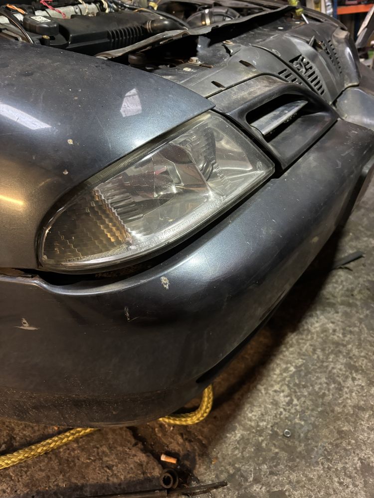 Alfa romeo 166 silnik 2,4 jtd turbo lampy zdrzak skrzynia przewod waz