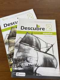 Descubre 2 curso de espanol książka + zeszyt ćwiczeń