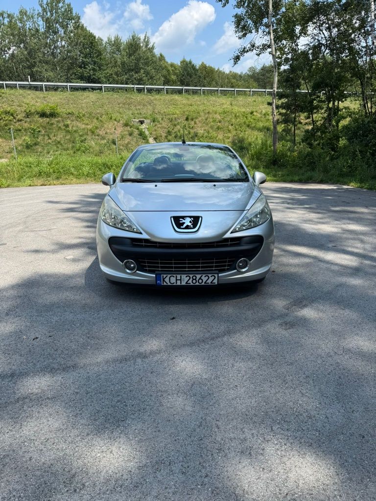 Peugeot 207 CC, 1.6 120 Km, 2007 r. Zadbany