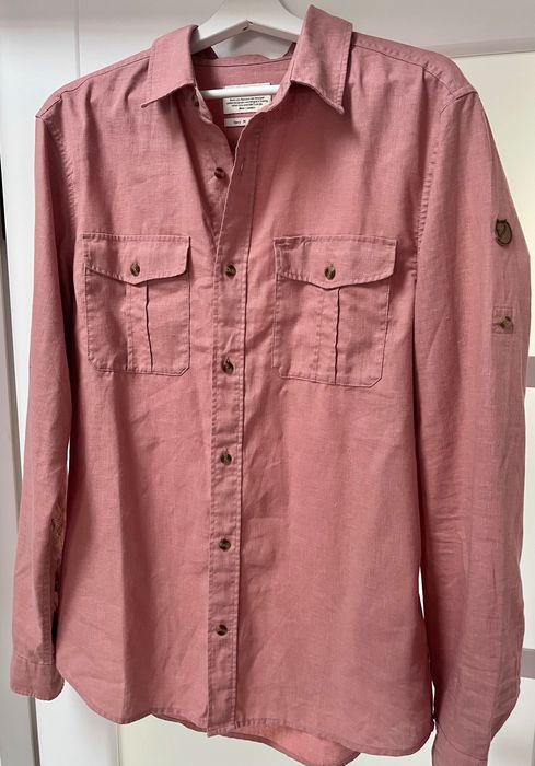 Рубашка Fjällräven Övik Travel Shirt LS M / Размер: M-L / оригинал