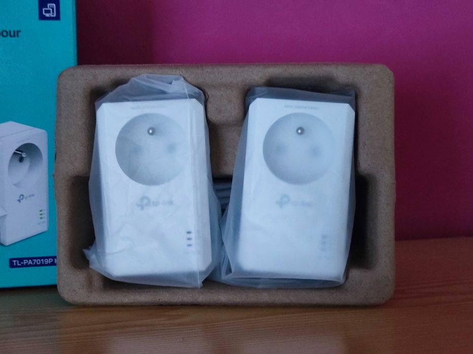 Kit 2 Adaptadores TP-Link AV1000 CPL