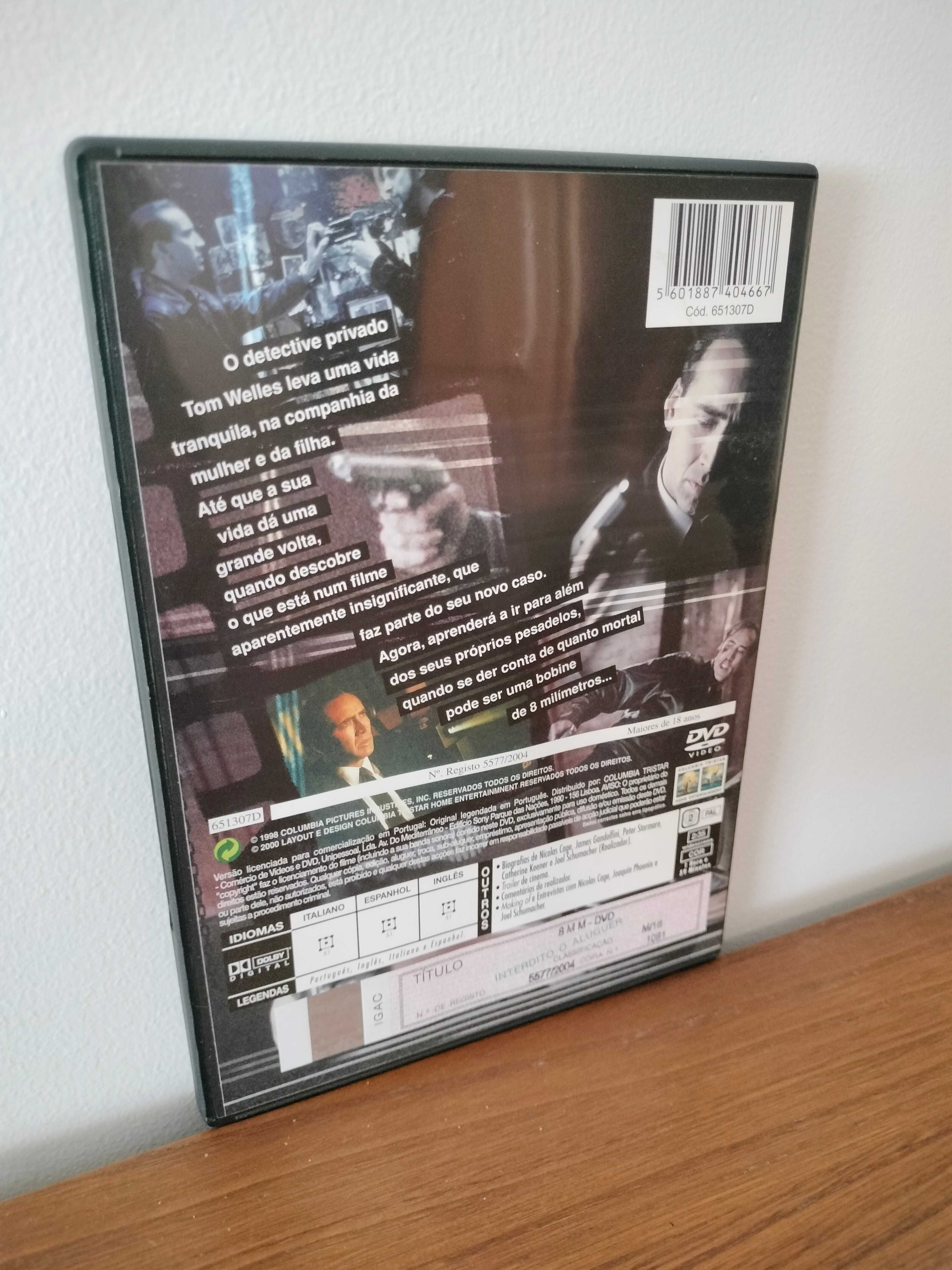 Filme DVD: 8mm - 8MM