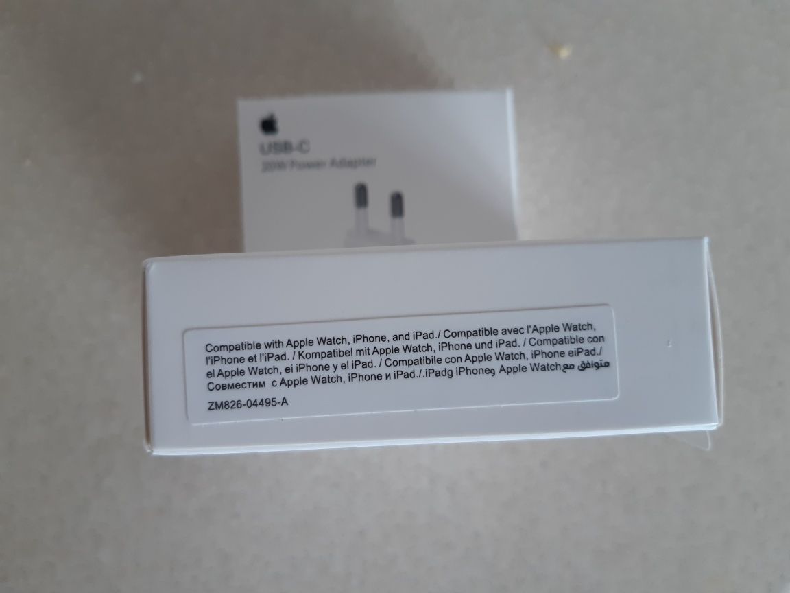 Kostka Zasilacz USB-C 20W Power Adapter do iPhone NOWY