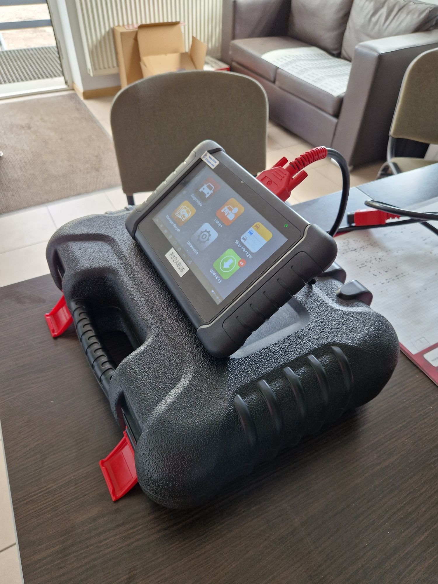 Tester diagnostyczny AUTEL MaxiDAS DS808 Bdb Stan Folia na ekranie