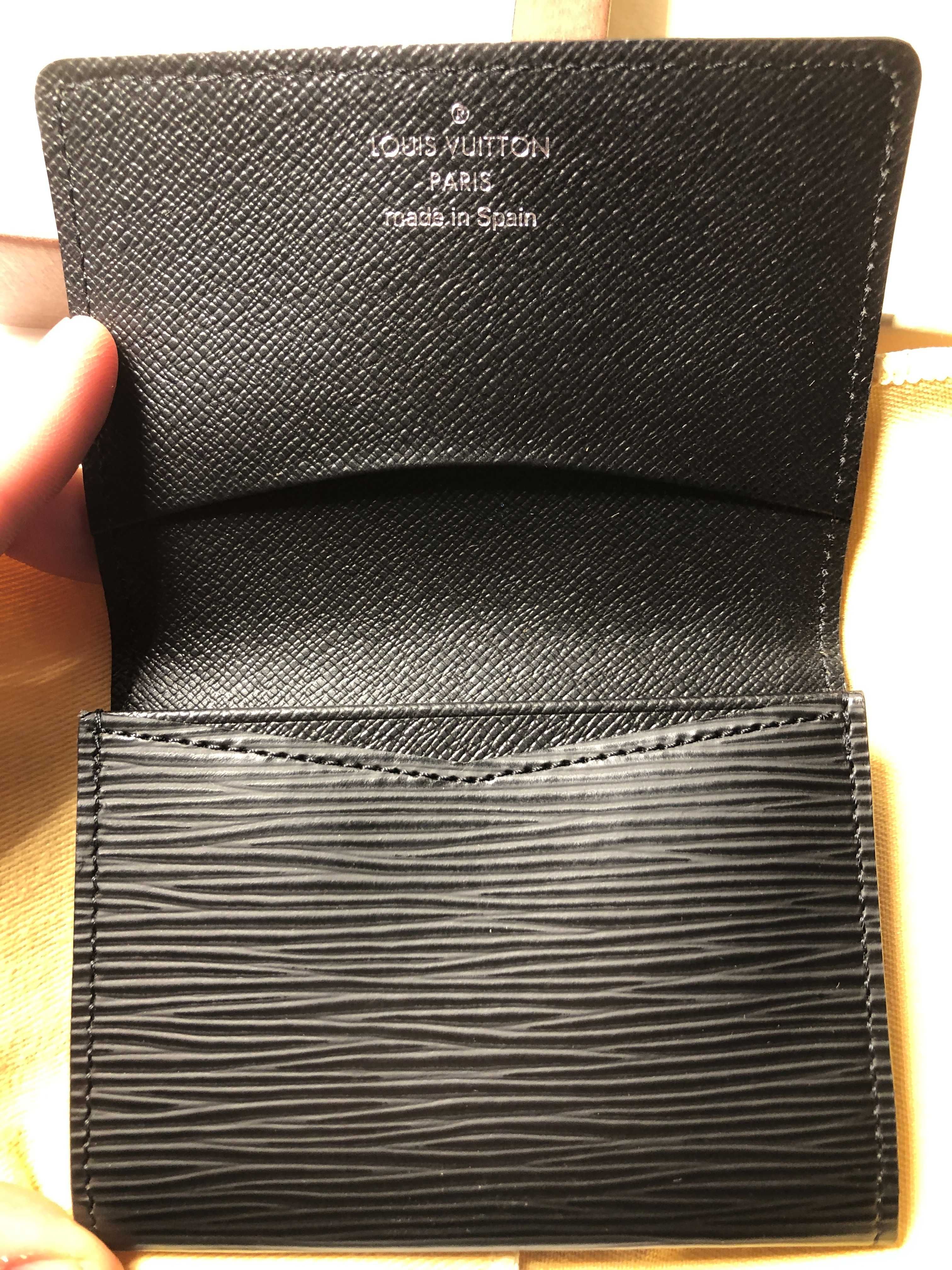 Porta-cartões Louis Vuitton EPI - Epi leather Business Card Holder