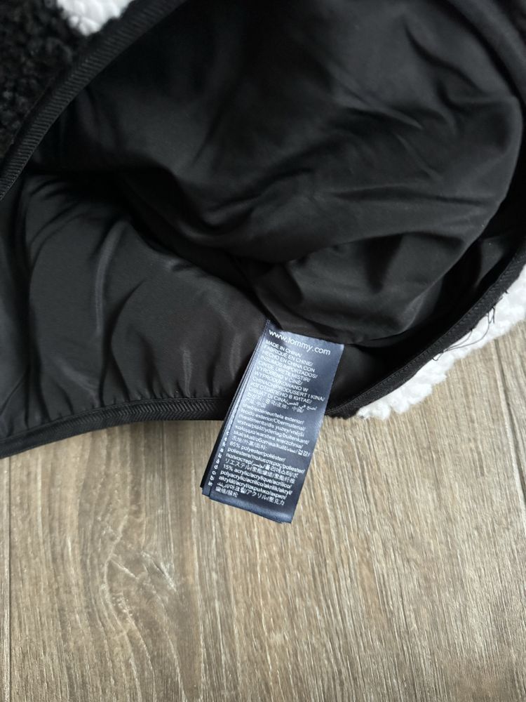Світшот tommy jeans checkerboard sherpa popover