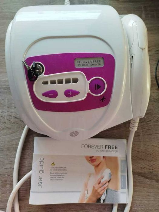 Depiladora a luz pulsada/Lâmpada até 200.000 disparos/chave segurança