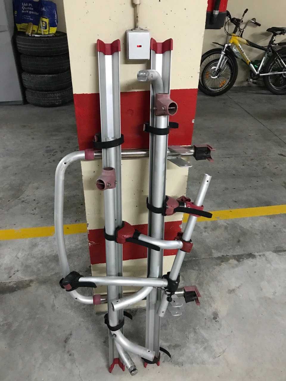 Suporte de bicicletas para autocaravana