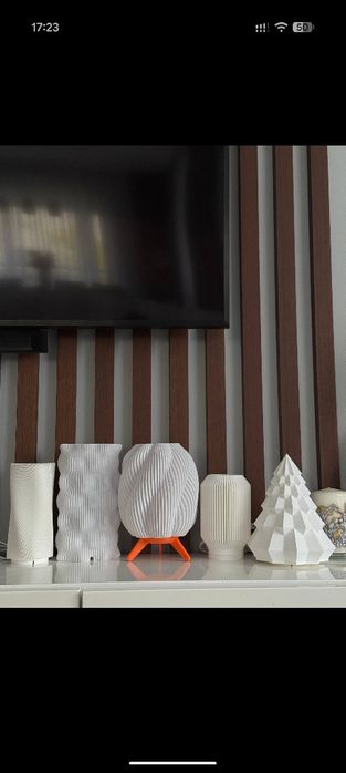 Ялинки, на 3D та іграшки