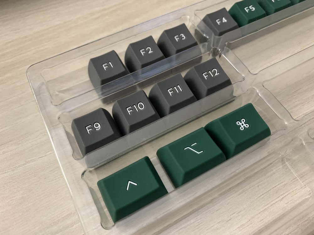 Keycapy silikonowe do klawiatury PBT GK2 - skyloong - 90 sztuk - nowe