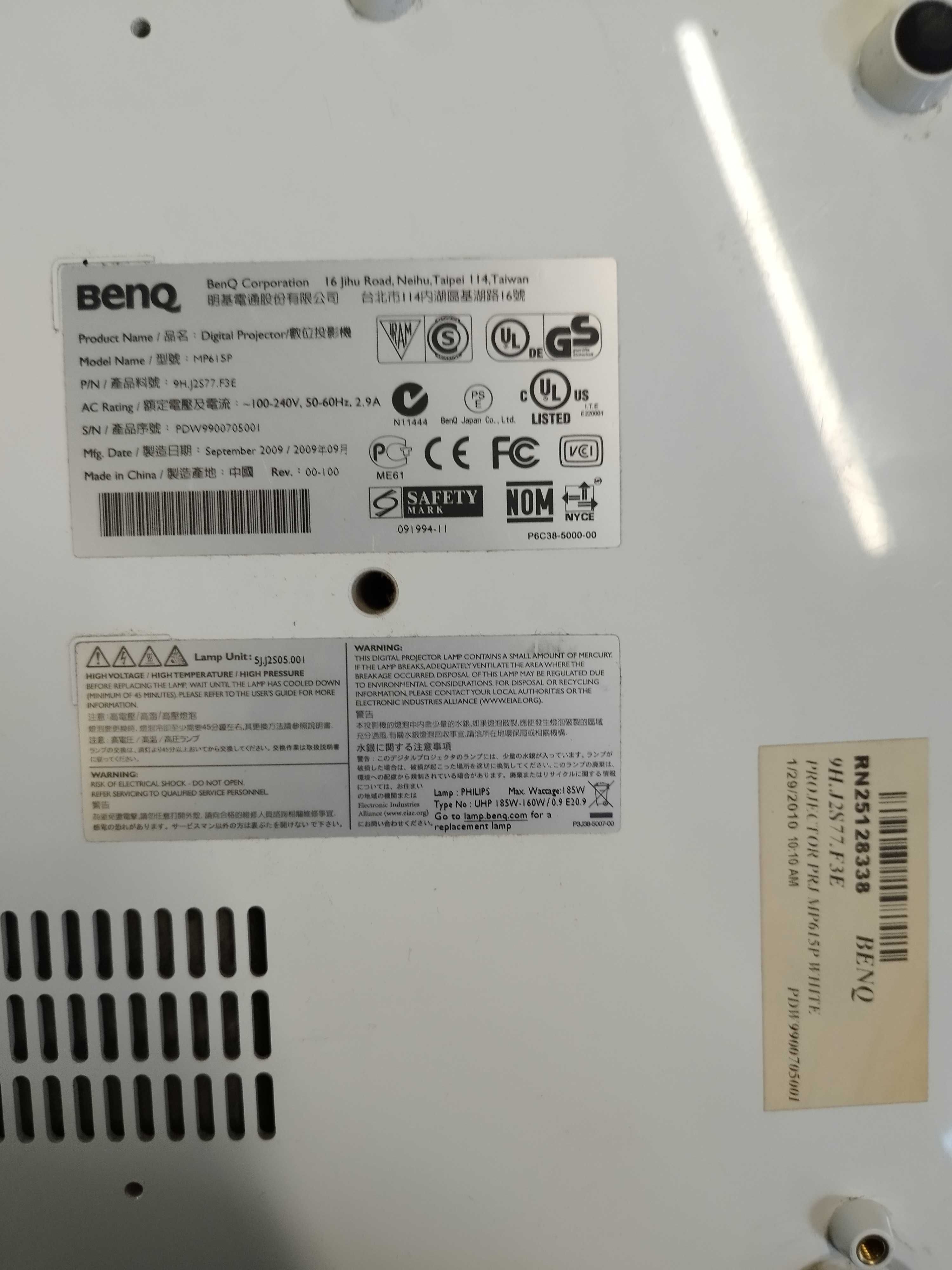 Projektor  Benq MP615P