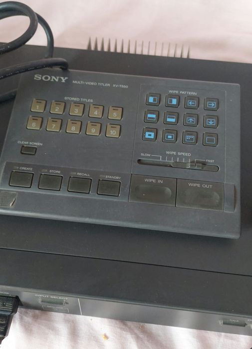 Equipamento de Edição Sony Video Multi - Vídeo