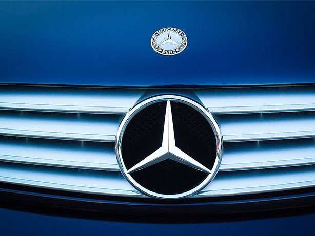 Z365 Simbolo Emblema Mercedes BENZ Capô 57mm C E SL CLS K S