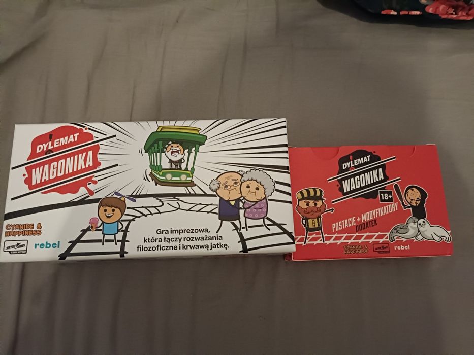 Gra planszowa dylemat wagonika