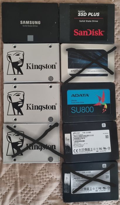 Ssd, ссд сата 2,5 240/250/256гб