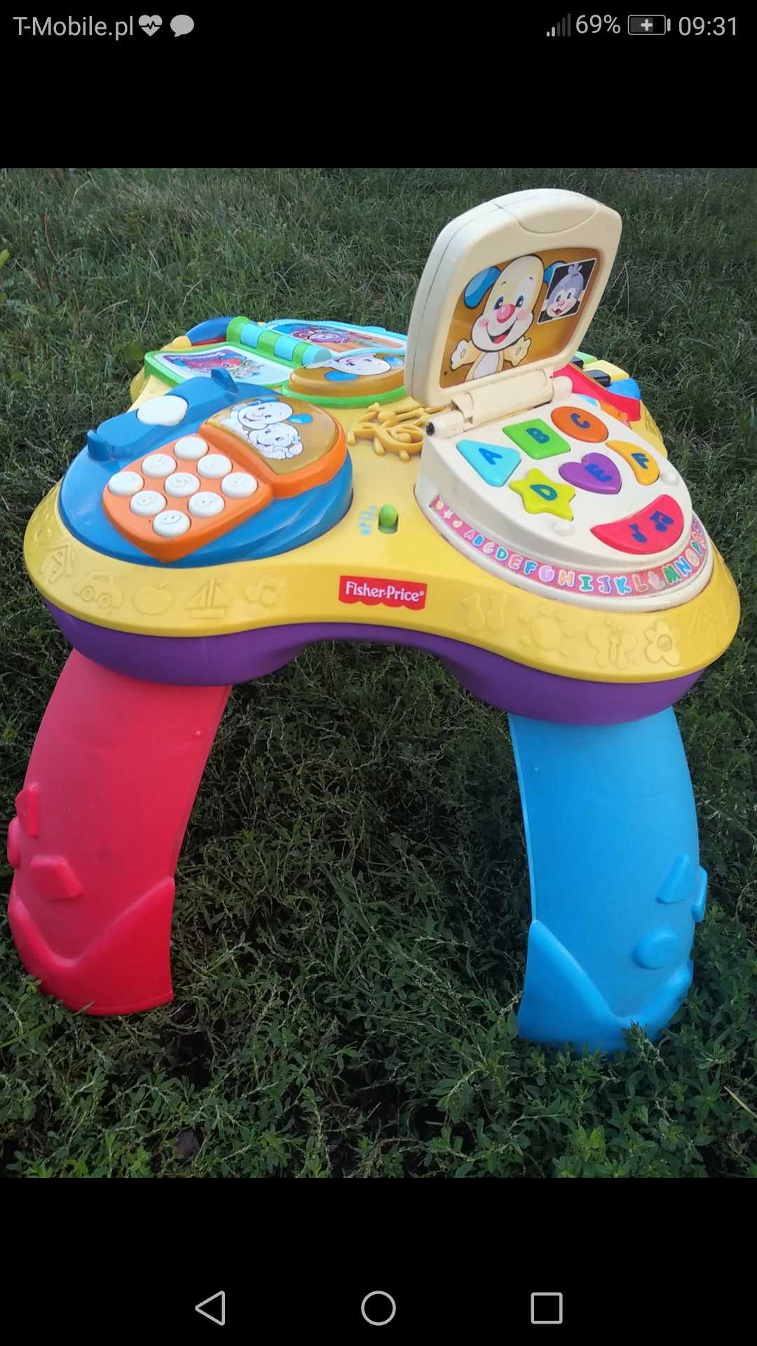 Stolik Fisher Price interaktywny edukacyjny